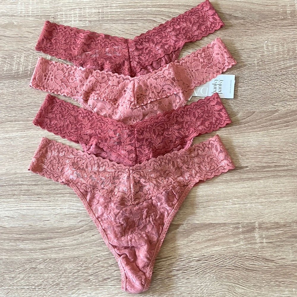 4)New Hanky Panky Original Rise Panties Gem